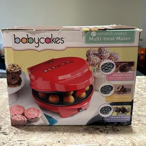Baby Cakes 3 in 1 Multi-Treat Maker with interchangeable cooking plates